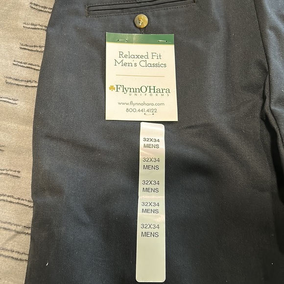 FLYNN O’HARA uniforms, relaxed fit Men’s classics pants, - Picture 3 of 9